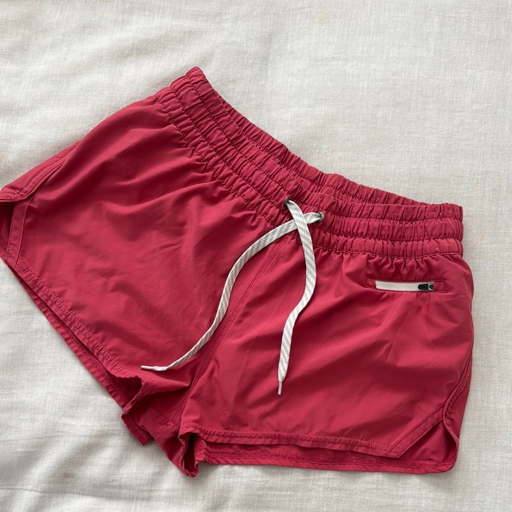 Women's Magenta Vuori Athletic Shorts